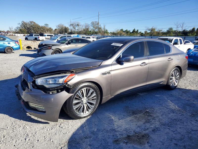 KIA K900 2016 with VIN KNALU4D33G6032149 - Photo from auction
