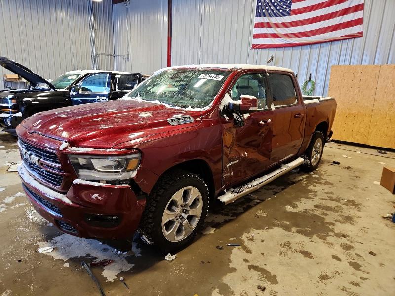 RAM 1500 2021 with VIN 1C6SRFFT5MN686409 - Photo from auction
