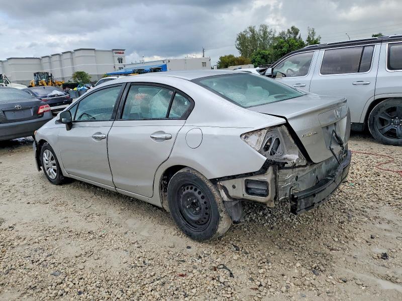 Photo 2 from auction – 2012 HONDA CIVIC LX with VIN 2HGFB2F56CH303742