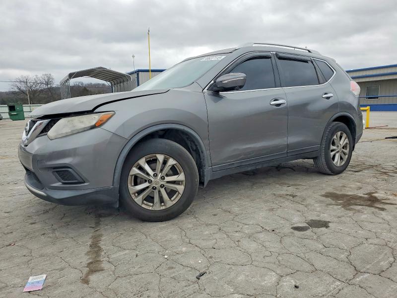 NISSAN ROGUE S 2015 with VIN KNMAT2MT9FP577363 - Photo from auction