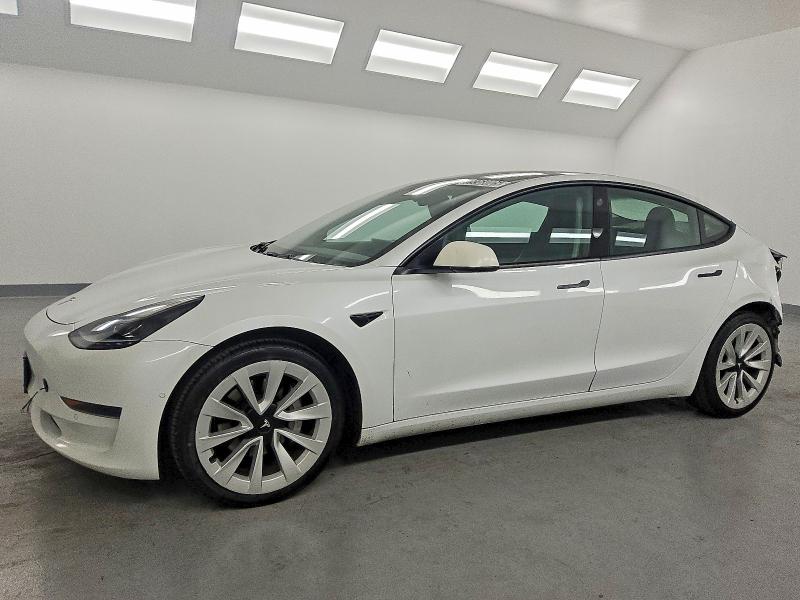 TESLA MODEL 3 2022 with VIN 5YJ3E1EA7NF144109 - Photo from auction