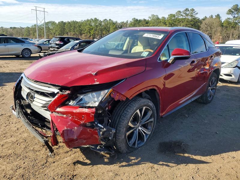 LEXUS RX 350 BAS 2017 with VIN 2T2ZZMCA0HC045574 - Photo from auction