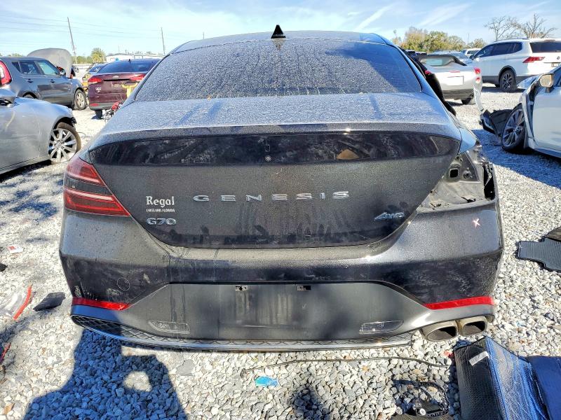 Photo 6 from auction – 2023 GENESIS G70 BASE with VIN KMTG34TA3PU131431
