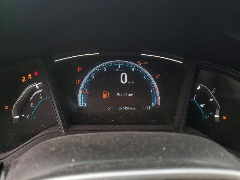 Photo 9 from auction – 2019 HONDA CIVIC LX with VIN 19XFC2F66KE019977