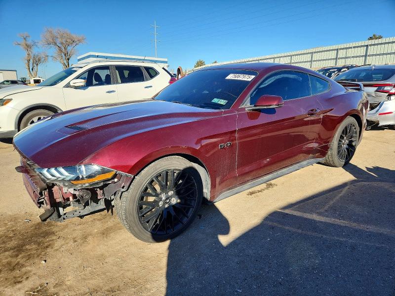 FORD MUSTANG 2018 with VIN 1FA6P8CF2J5106156 - Photo from auction