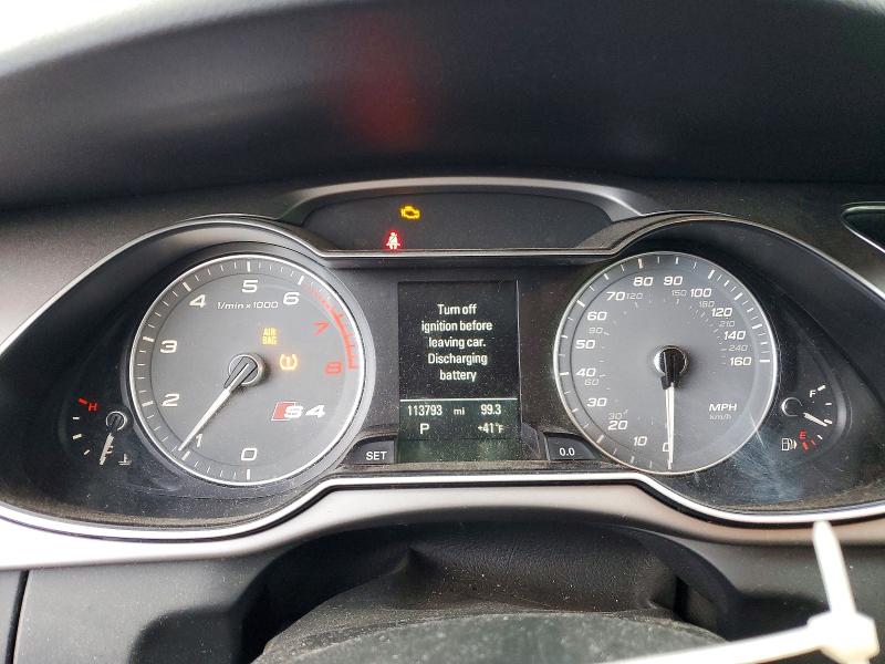 Photo 9 from auction – 2013 AUDI S4 with VIN WAUBGAFL8DA203999