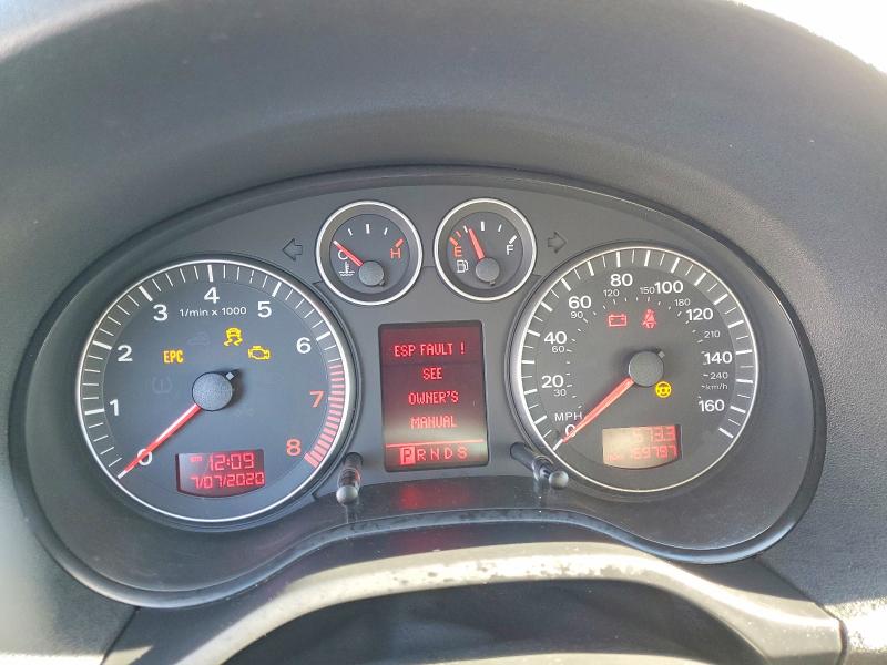Photo 9 from auction – 2007 AUDI A3 with VIN WAUHF78P87A071251