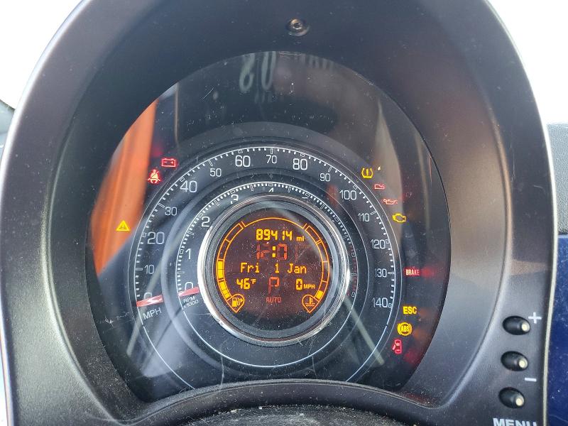 Photo 9 from auction – 2012 FIAT 500 SPORT with VIN 3C3CFFBR6CT104823