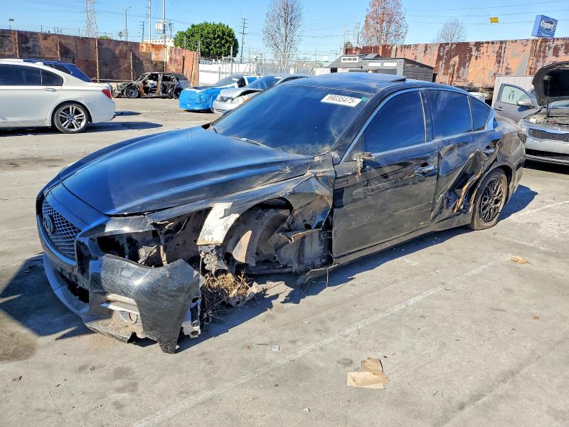 INFINITI Q50 2015 with VIN JN1BV7AR2FM424073 - Photo from auction