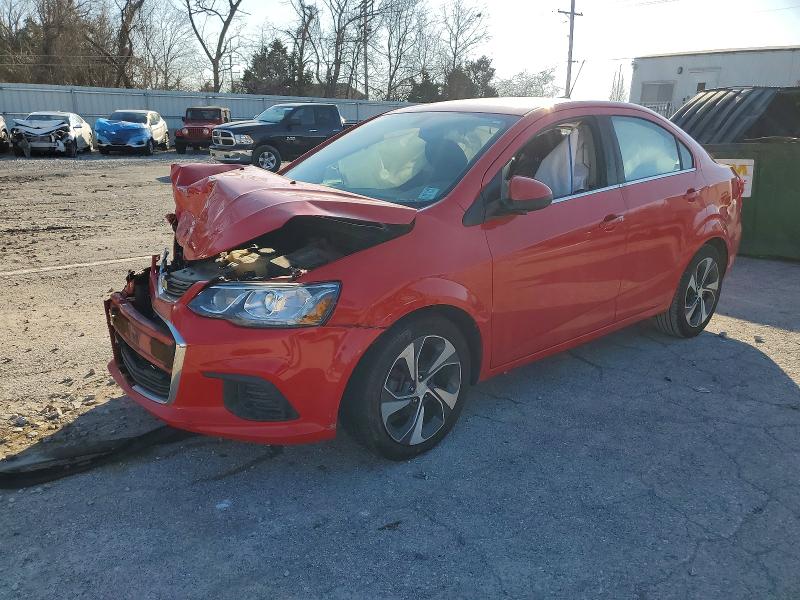 CHEVROLET SONIC 2018 with VIN 1G1JF5SB4J4126525 - Photo from auction