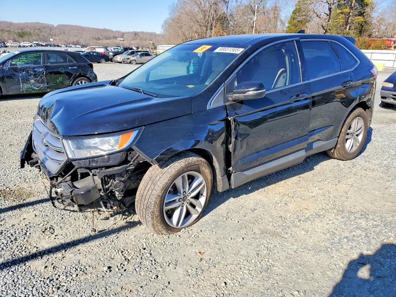 FORD EDGE SEL 2017 with VIN 2FMPK4J85HBC04884 - Photo from auction