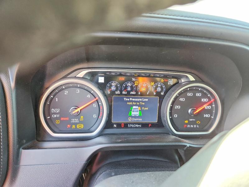 Photo 9 from auction – 2021 CHEVROLET SILVERADO with VIN 3GCUYHET5MG150165