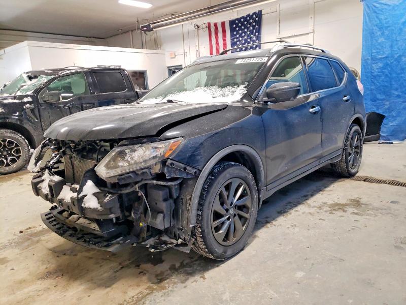 NISSAN ROGUE S 2016 with VIN KNMAT2MV8GP691910 - Photo from auction