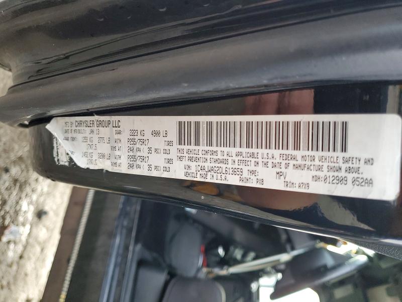 Photo 14 from auction – 2013 JEEP WRANGLER with VIN 1C4AJWAG2DL613659