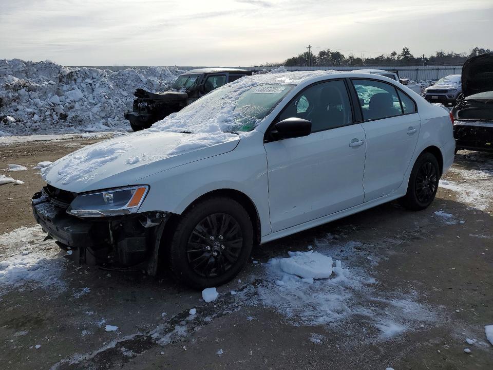 VOLKSWAGEN JETTA BASE 2014 with VIN 3VW2K7AJ8EM306691 - Photo from auction