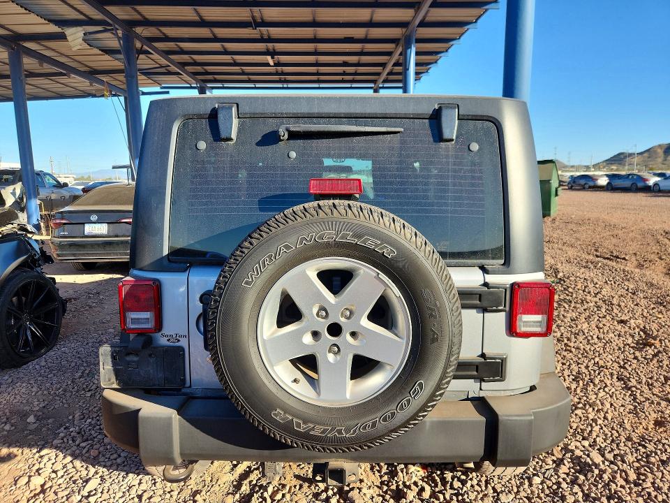 Photo 6 from auction – 2015 JEEP WRANGLER S with VIN 1C4AJWAG1FL650933