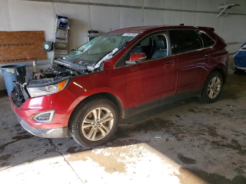 FORD EDGE SEL 2015 with VIN 2FMTK4J80FBC11320 - Photo from auction
