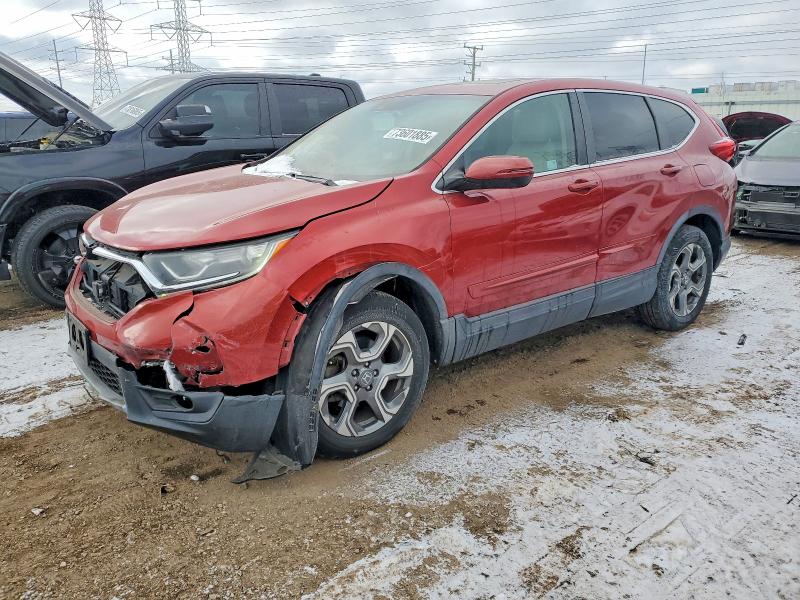HONDA CR-V 2017 with VIN 5J6RW2H88HL036650 - Photo from auction