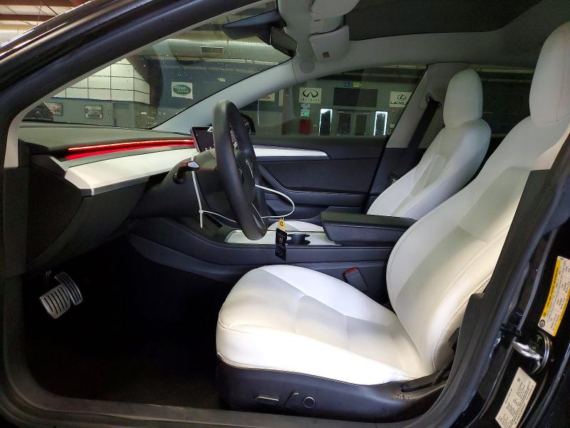 Photo 7 from auction – 2022 TESLA MODEL 3 with VIN 5YJ3E1EC1NF345537