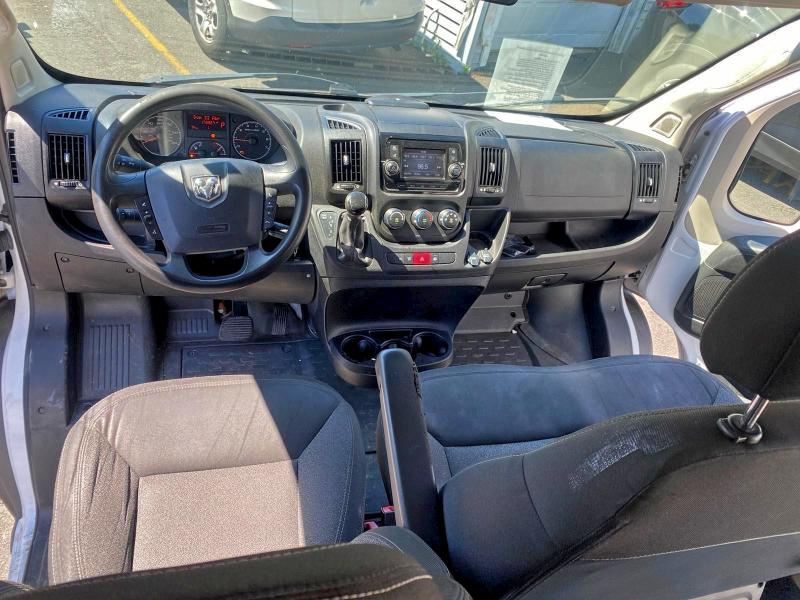 Photo 9 from auction – 2018 RAM PROMASTER with VIN 3C6TRVDG0JE111719