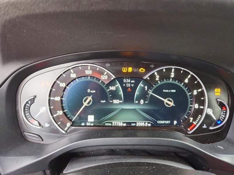 Photo 9 from auction – 2019 BMW X3 XDRIVE3 with VIN 5UXTR9C59KLR03388