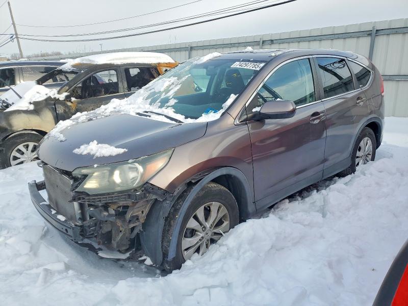 HONDA CR-V EX 2012 with VIN 5J6RM4H51CL054472 - Photo from auction