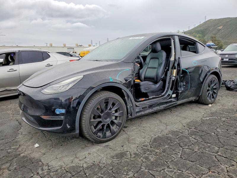 TESLA MODEL Y 2021 con VIN 5YJYGAEE6MF160108 - Foto de la subasta