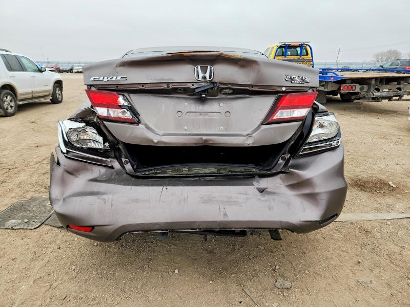 Photo 6 from auction – 2013 HONDA CIVIC with VIN 2HGFB2F53DH587669