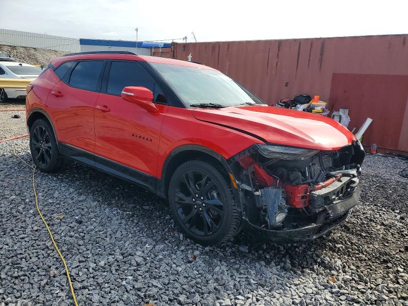 Photo 4 from auction – 2021 CHEVROLET BLAZER with VIN 3GNKBKRS5MS519540