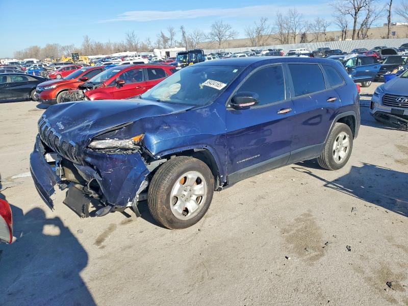 Photo 1 from auction – 2015 JEEP CHEROKEE with VIN 1C4PJLAB2FW572416