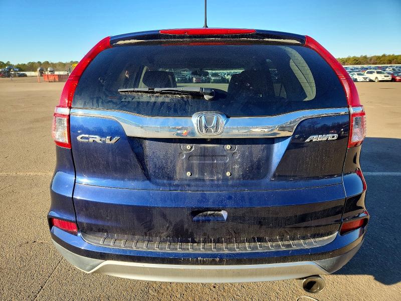 Photo 6 from auction – 2016 HONDA CR-V EX with VIN 2HKRM4H50GH725694