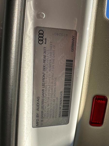 Photo 10 from auction – 2019 AUDI A6 PREMIUM with VIN WAUL2AF26KN052435