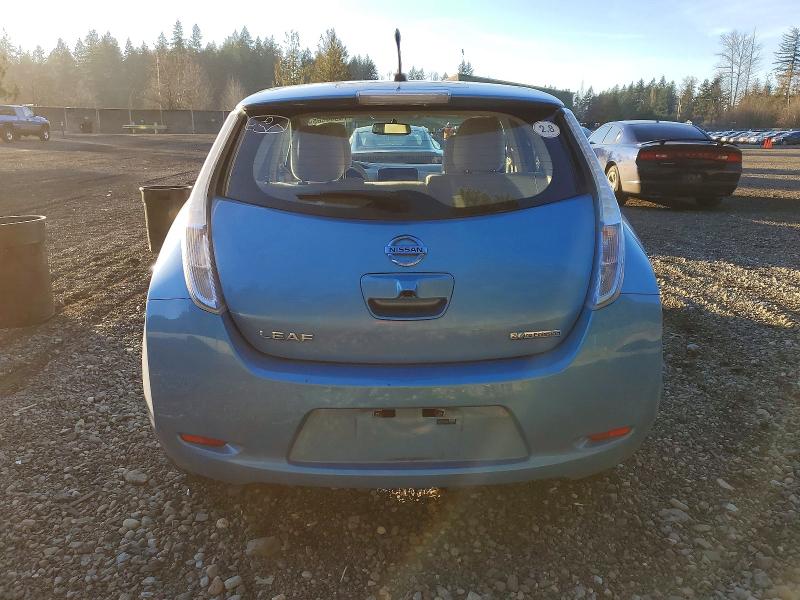 Photo 6 from auction – 2011 NISSAN LEAF SV with VIN JN1AZ0CP0BT006209