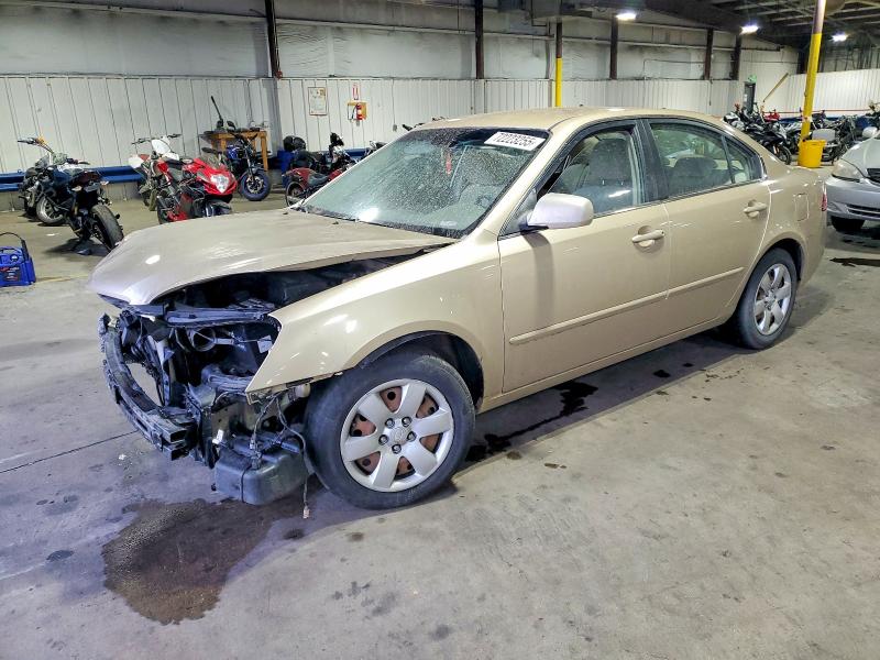 KIA OPTIMA LX 2008 with VIN KNAGE123385205286 - Photo from auction