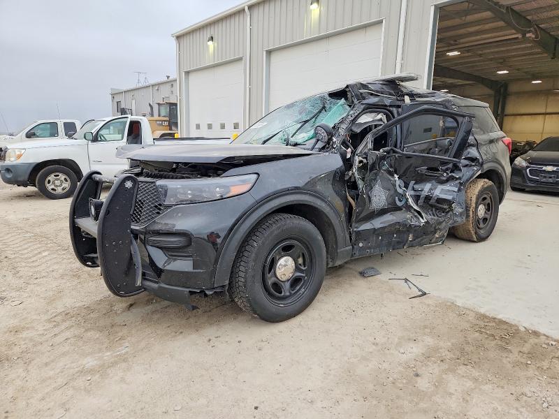 FORD EXPLORER 2021 with VIN 1FM5K8AB8MGC33325 - Photo from auction