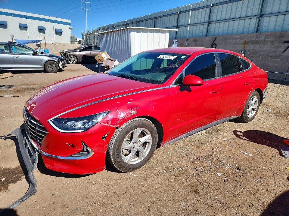 HYUNDAI SONATA SE 2021 with VIN 5NPEG4JA7MH111721 - Photo from auction