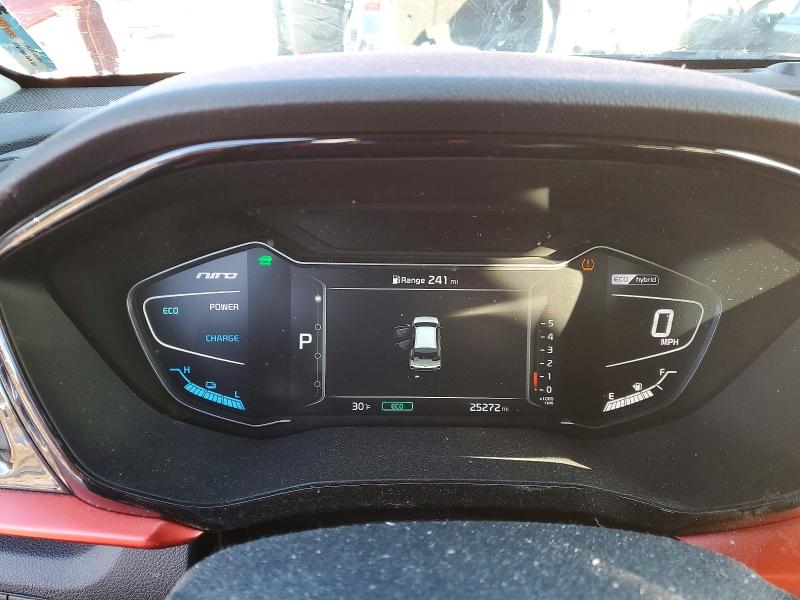 Photo 9 from auction – 2021 KIA NIRO TOURI with VIN KNDCC3LC5M5482355