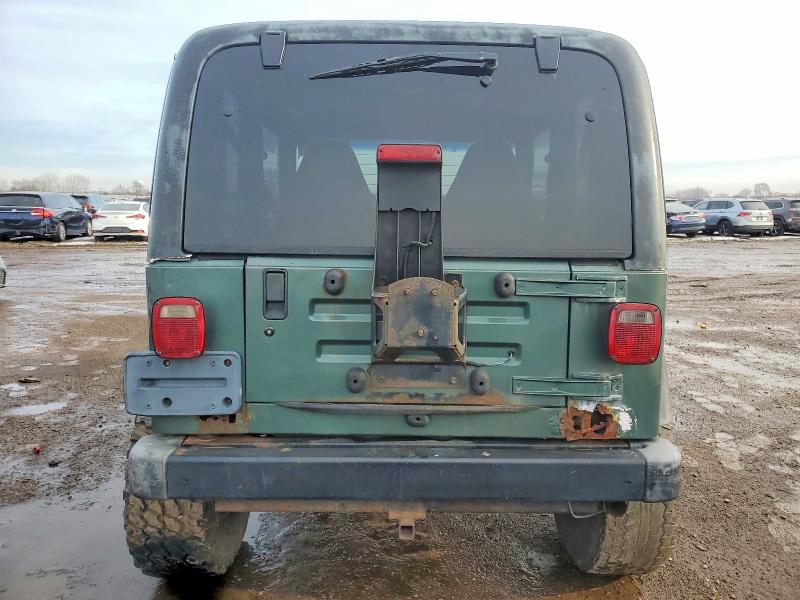 Photo 6 from auction – 2000 JEEP WRANGLER / with VIN 1J4FA49S3YP713684