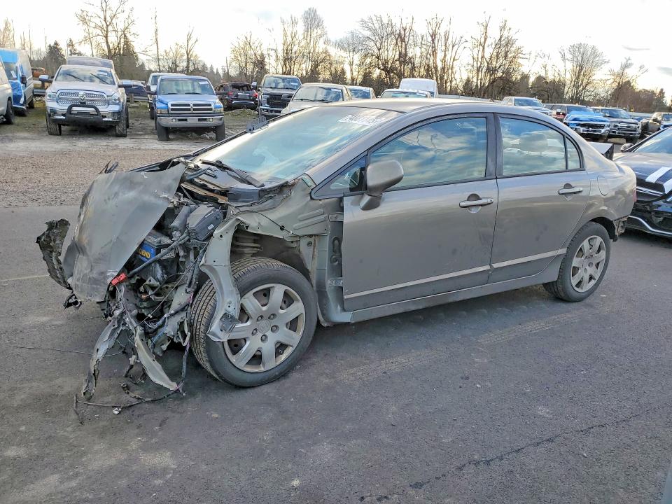 HONDA CIVIC LX 2008 with VIN 2HGFA165X8H351992 - Photo from auction