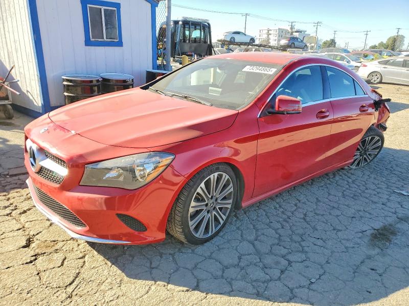 MERCEDES-BENZ CLA 250 2018 with VIN WDDSJ4EB6JN657726 - Photo from auction