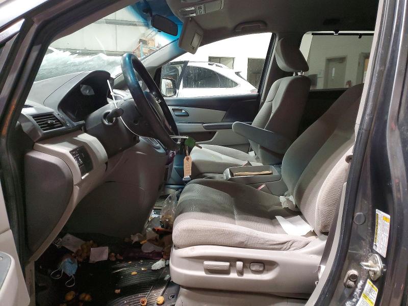 Photo 7 from auction – 2012 HONDA ODYSSEY EX with VIN 5FNRL5H48CB509147