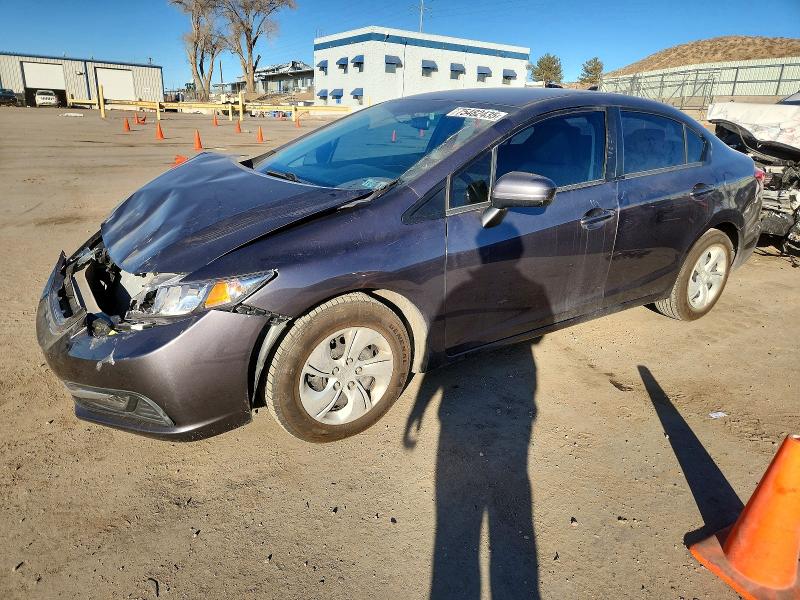 HONDA CIVIC LX 2015 with VIN 19XFB2F52FE101267 - Photo from auction