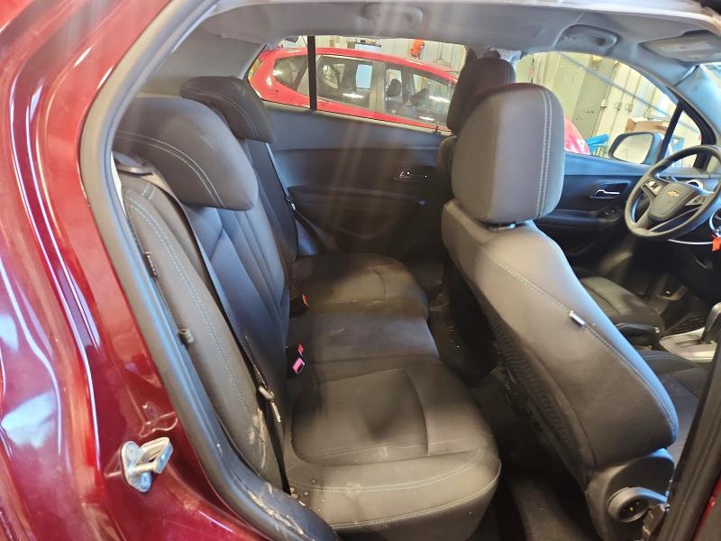 Photo 11 from auction – 2016 CHEVROLET TRAX 1LT with VIN 3GNCJPSB7GL186609