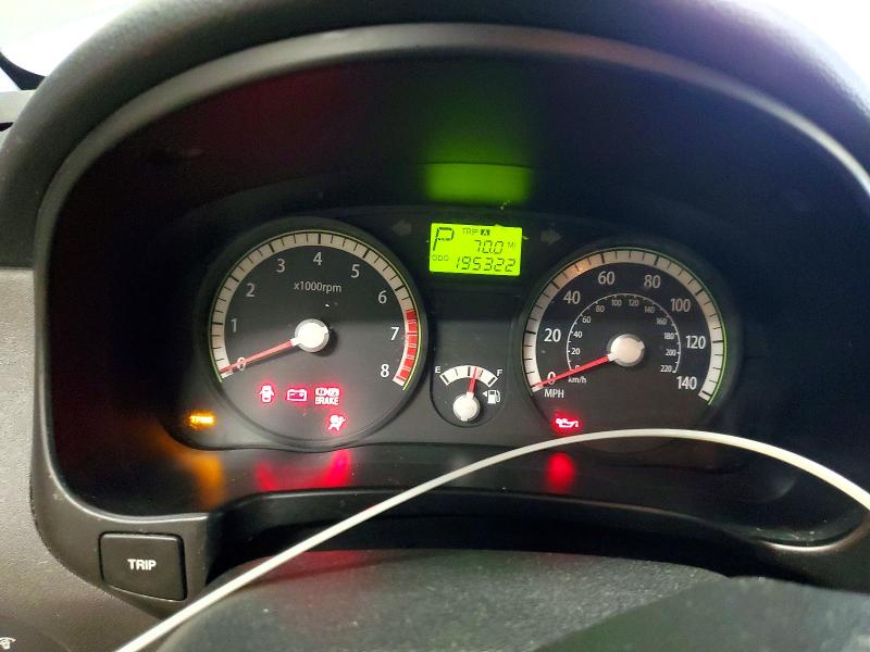 Photo 9 from auction – 2009 KIA RIO BASE with VIN KNADE223096478075