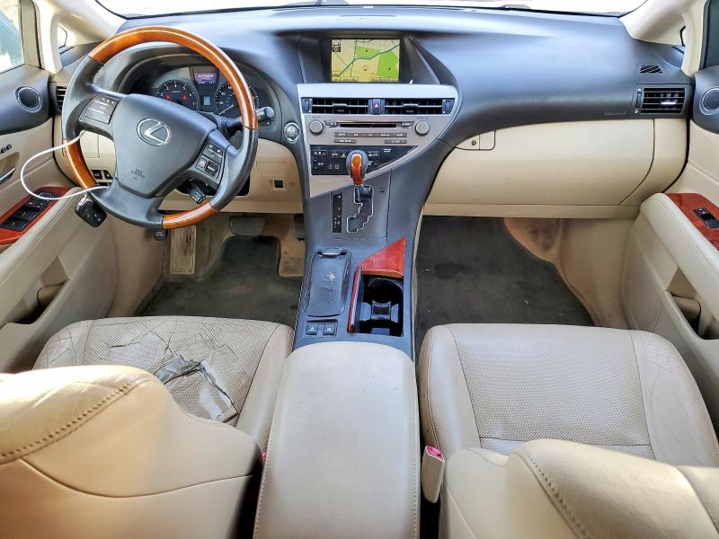 Photo 8 from auction – 2010 LEXUS RX 350 with VIN JTJBK1BA0A2402179