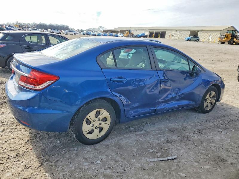 Photo 3 from auction – 2013 HONDA CIVIC LX with VIN 19XFB2F50DE289932
