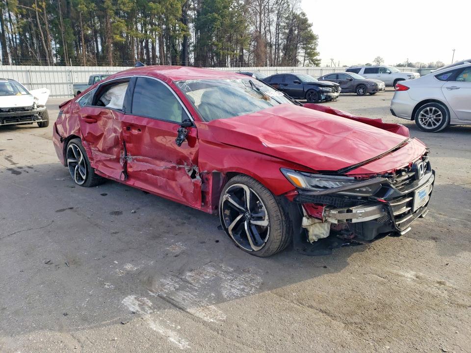 Photo 4 from auction – 2022 HONDA ACCORD SPO with VIN 1HGCV1F30NA024646