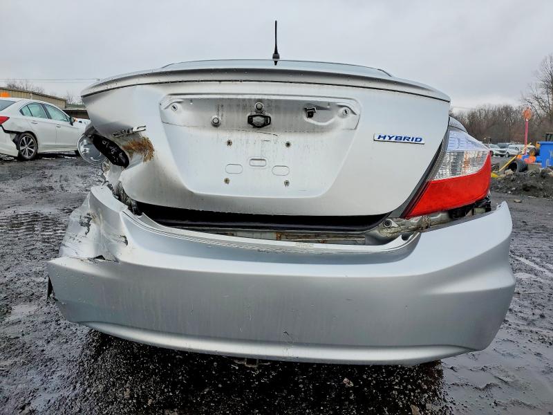 Photo 6 from auction – 2012 HONDA CIVIC HYBR with VIN JHMFB4F38CS002292