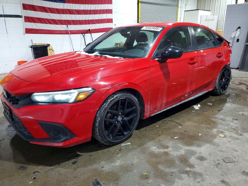 HONDA CIVIC 2022 with VIN 19XFL2G85NE008456 - Photo from auction