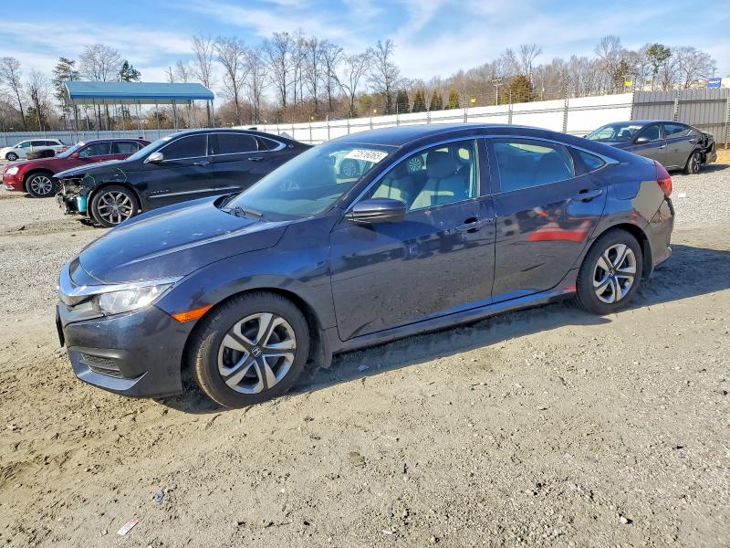 HONDA CIVIC LX 2016 with VIN 19XFC2E51GE034175 - Photo from auction